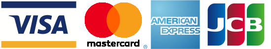 Mastercard,VISA,American Express,JCB｜ペイパル