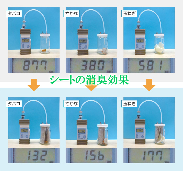 カバコさん専用消臭シート3